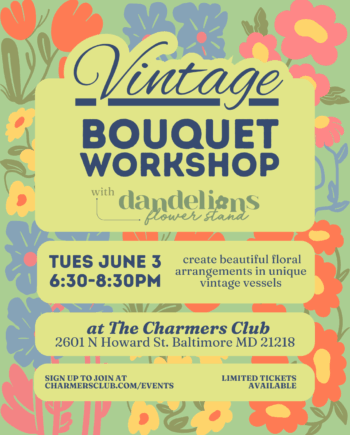 Vintage Flower Bouquet Workshop