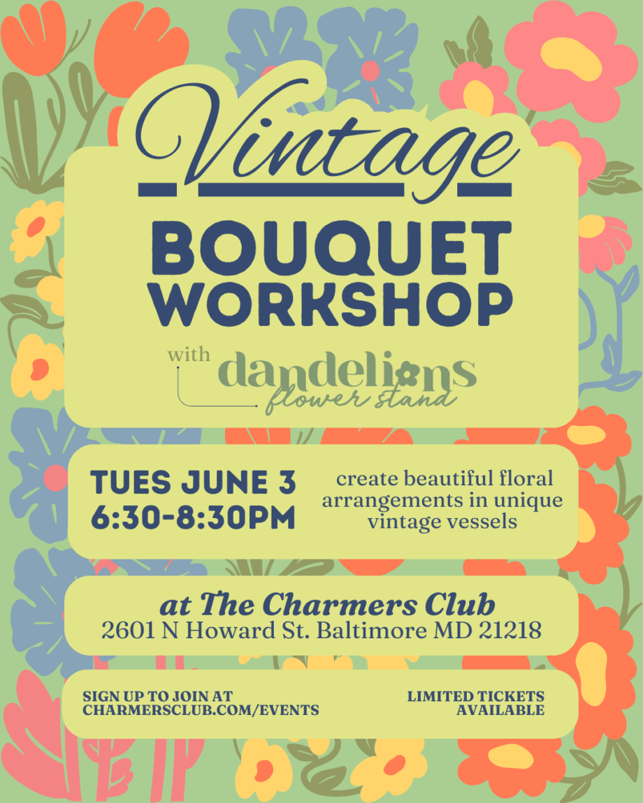 Vintage Flower Bouquet Workshop
