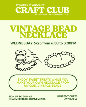 Vintage Bead Necklace (June Craft Club)