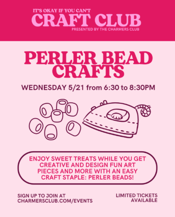 Perler Bead Crafts (May Craft Club)