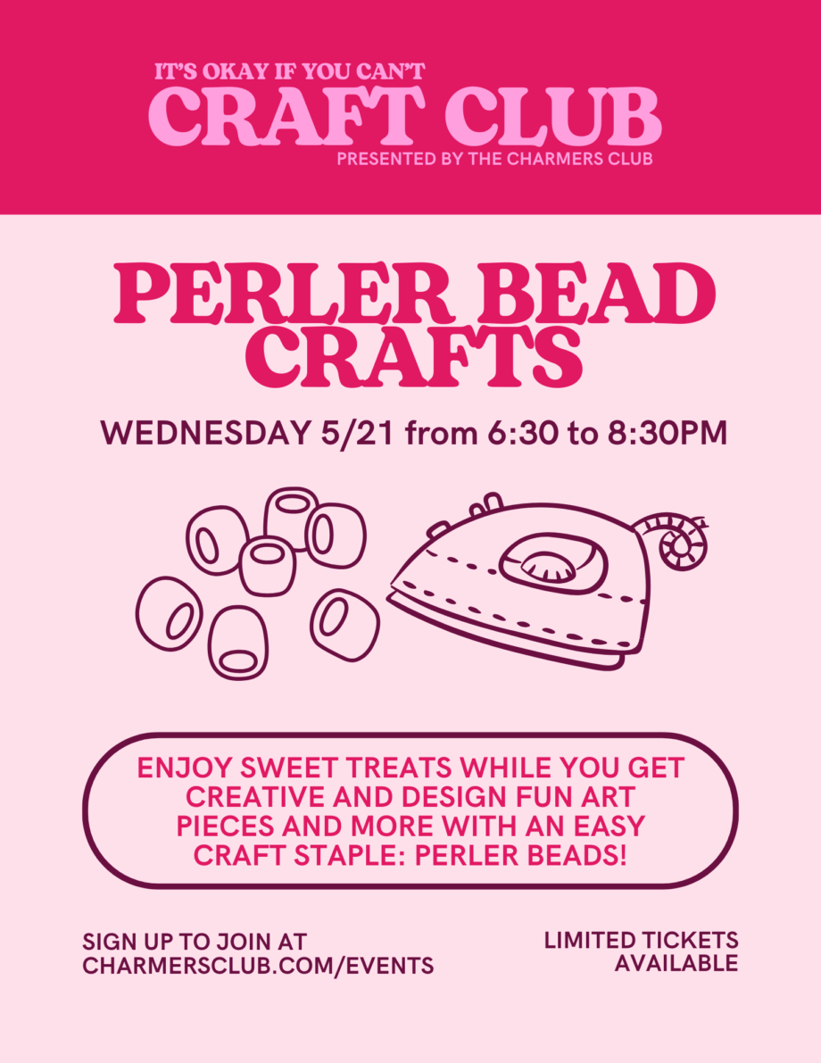 Perler Bead Crafts (May Craft Club)