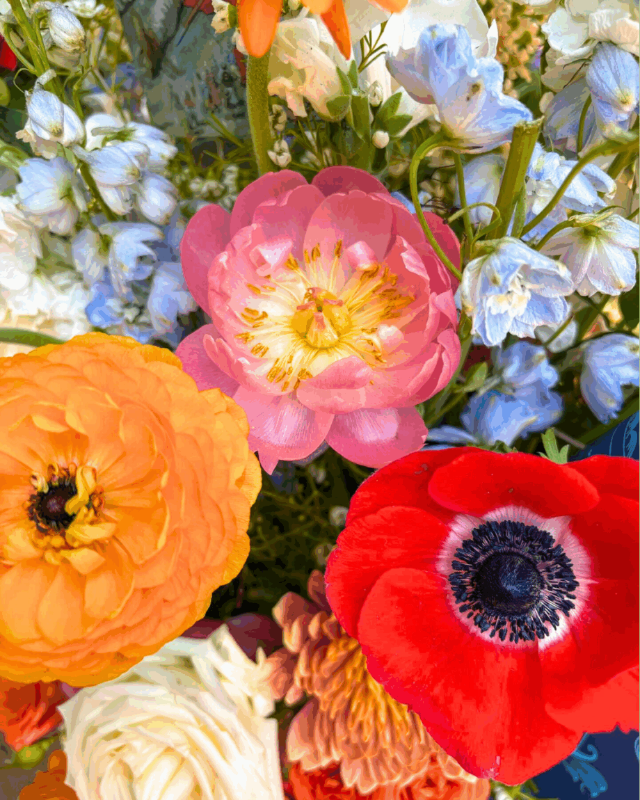 Vintage Flower Bouquet Workshop
