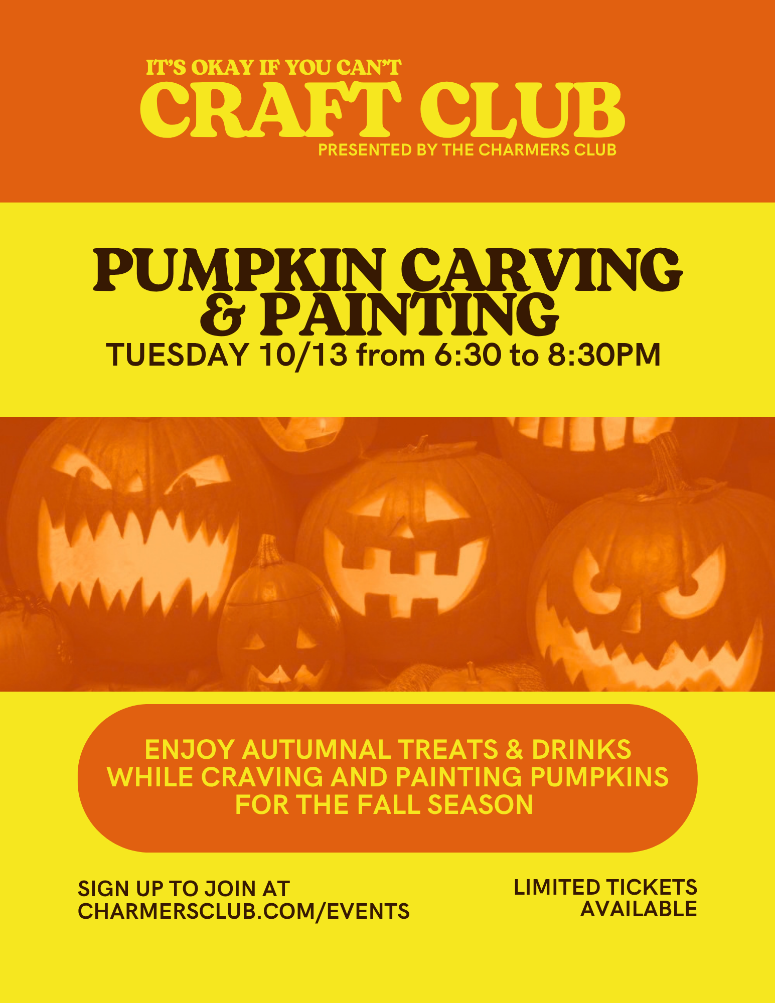 Pumpkin Carving & Painting (October Craft Club)